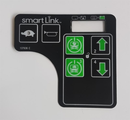 Genie Decal 137636 Panel de control de plataforma Uso con adhesivo