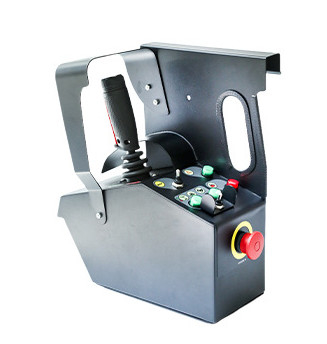 Caja de control de la plataforma de elevación de tijeras compacta Haulotte, conectores y opciones de kit de conexión múltiple
