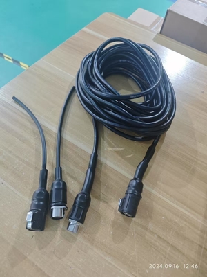 Conjunto de alambre de elevación de tijeras con conector redondo,Plat/Chass Servicios OEM